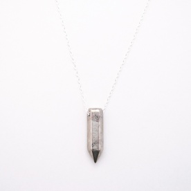 pyrite prism necklace £25